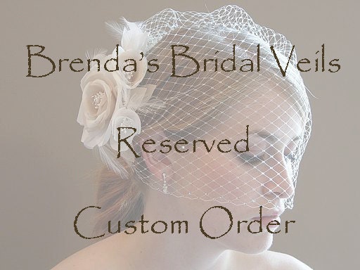 Requested Custom Order Reserved for jrchen912