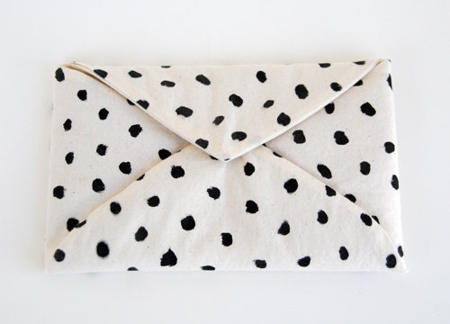 Roxy Marj Spotted Soft Envelope