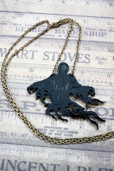 Dementor's Kiss  - necklace or brooch