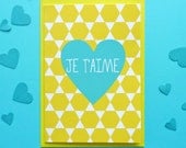 Love // Je T'aime Card