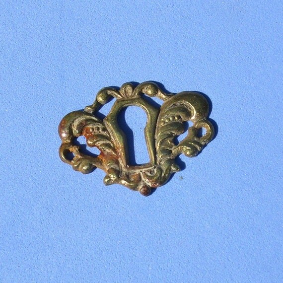 Vintage Antique Keyhole Key Hole Cover Covers by timepassages