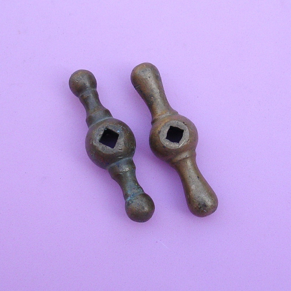 Antique Vintage Solid Brass Water Faucet Handle Water Handle Brass Water Handles Industrial Metal