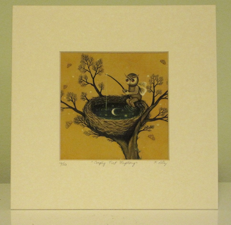 Empty Nest Mystery Print