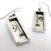 What have we just discovered...- Earrings-sterling silver