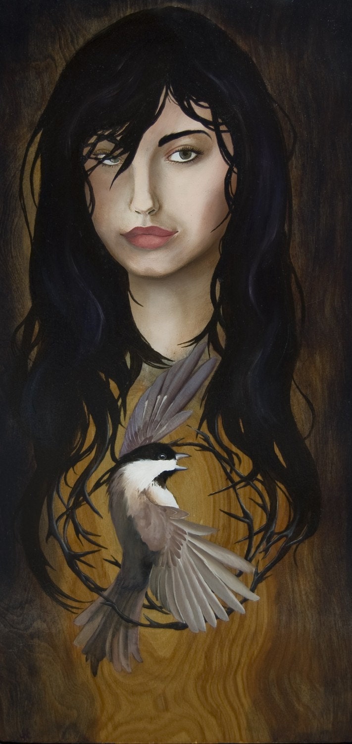 Angels Lie to Keep Control - Open Edition fine art print