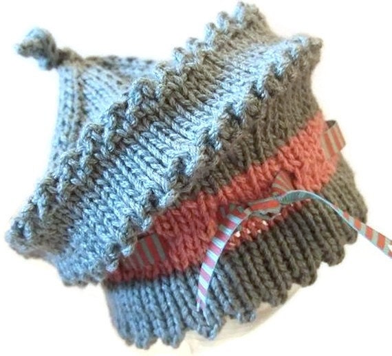 Instant PDF - Carousel Beret Knitting Pattern