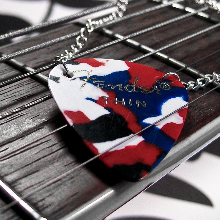 The Seeker Guitar Pick Necklace