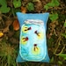 Fireflies in a Jar Hand Embroidered Pillow Made To Order