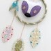 Fox Dreamcatcher Wall Hanging Plush Eco Felt Feathers Hand Embroidery MADE TO ORDER