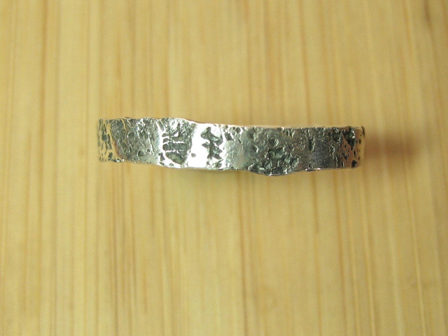 textured stackable ring size 9 1/2