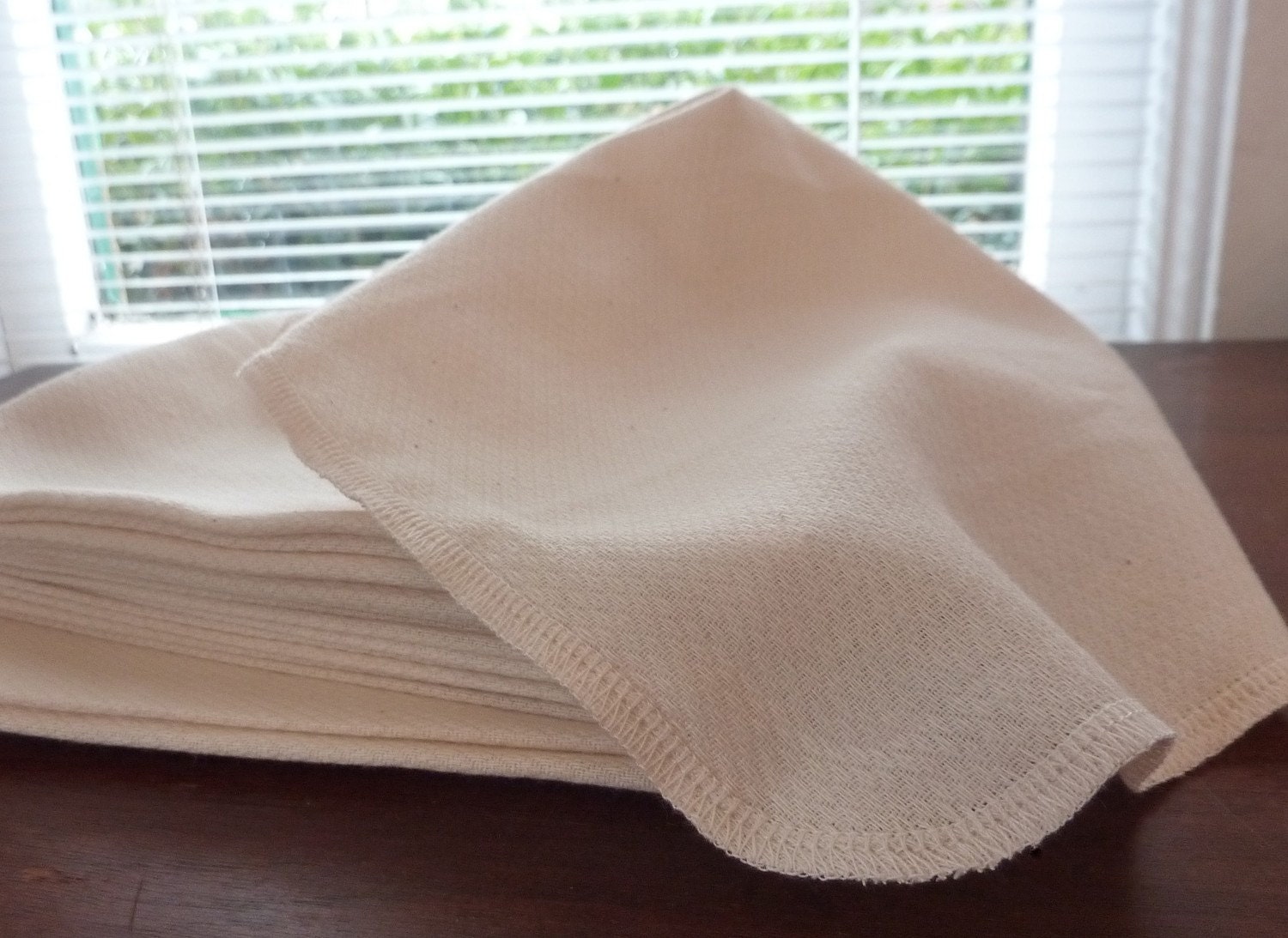 9 Large ORGANIC Bird-E Towels (unpaper towel, eco friendly paper towel alternative)