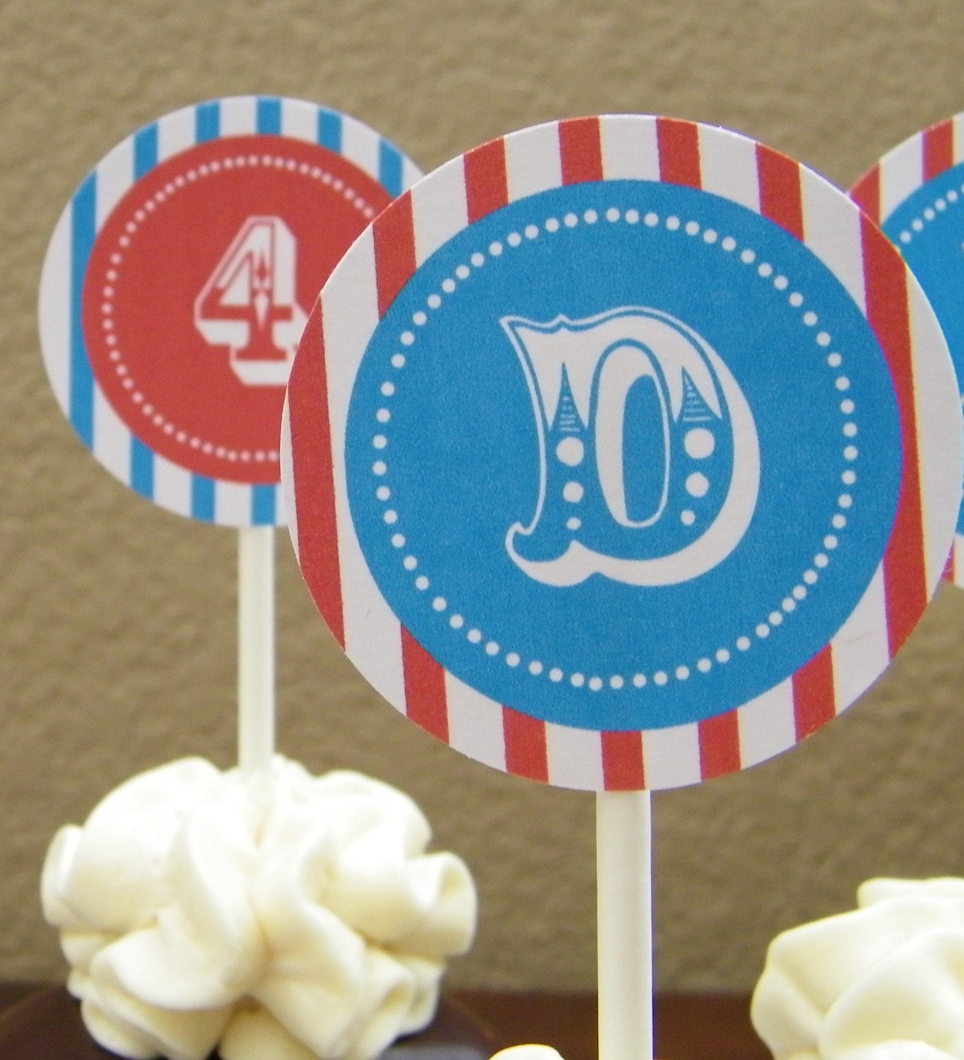 Circus Printable Party Circles