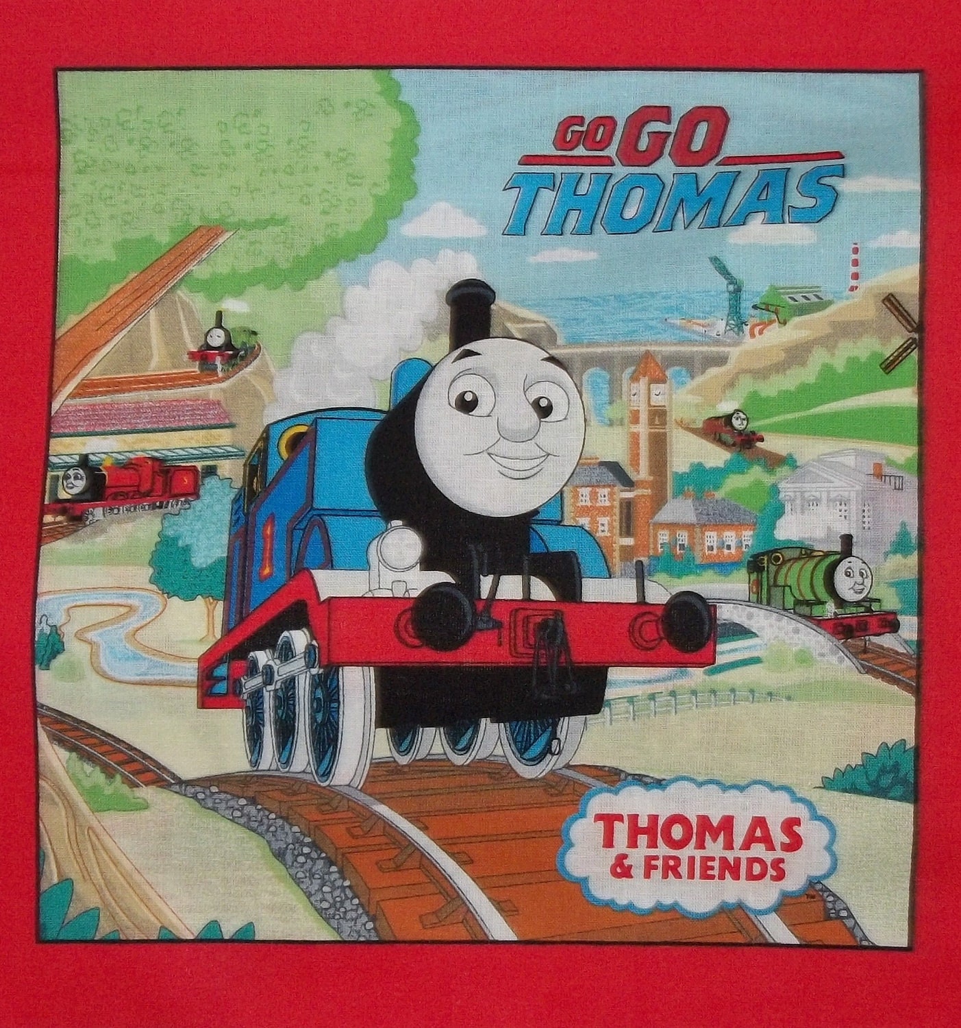 Thomas and Friends Fabric Book Panels