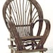 Rustic Fan Chair of Bent Willow