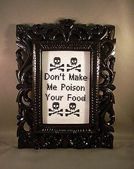 PDF/JPEG Don't Make Me Poison Your Food (Pattern)