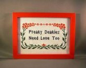 PDF/JPEG Freaky Deakies Need Love Too - 30 Rock (Pattern)