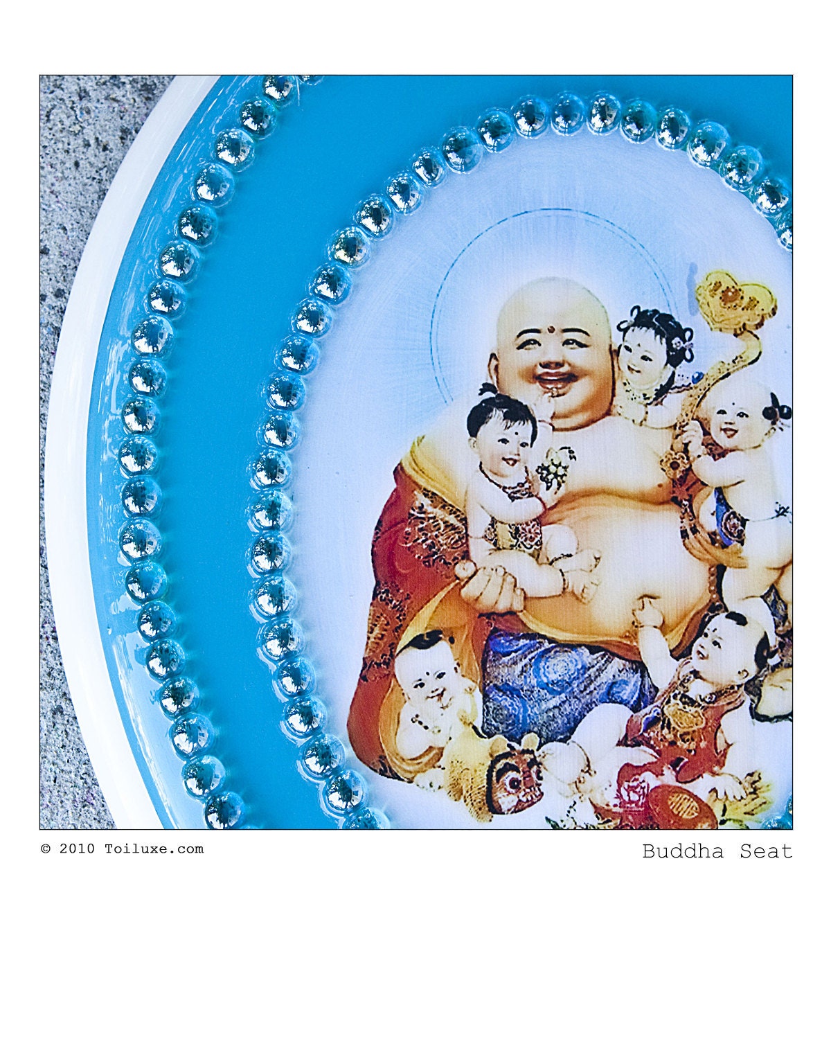 Bouncy Buddha Toilet Seat