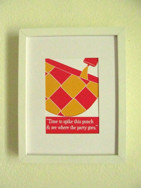 Spike The Punch 5 x7 Print