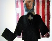 Abraham Lincoln Finger Puppet