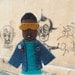 Kanye West Felt Finger Puppet