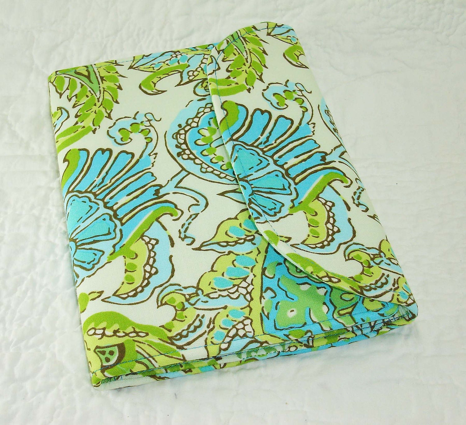 iPad Mini Cover, Kindle Fire Cover - Kindle Cover - Nook Cover - Kobo Cover - eReader Cover - Book Style - Amy Butler - Soul Blossoms