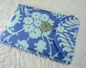 Made To Order Sleeve For Your Kindle, Nook Simple Reader, Sony Touch and Kobo Bali Gate By Amy Butler Love Fabric Collection