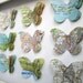 Our Travels - Custom Vintage Map Butterfly Art