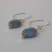 Earrings Blue Sodalite and Sterling Birthday gift under 20