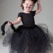 Black Kitty Tutu sewn not tied Including ears this one fits ages 3-6 please convo me for a different size