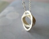 MOM Necklace - POEM Included - Jewelry  for Mom Sterling Silver Gift Wrapped Representing a Mother and Her Children - Simple Family Classic