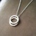 Bridesmaid and Maid of Honor Friendship Necklace with POEM NOTE CARD - Will You Be My Bridesmaid -Sterling Silver - Gift - Spring Wedding
