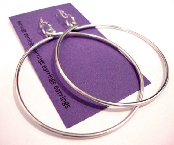 Plain Jane Big Hoop Earrings