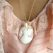 Jane Austen-PINK Victorian Cameo Necklace