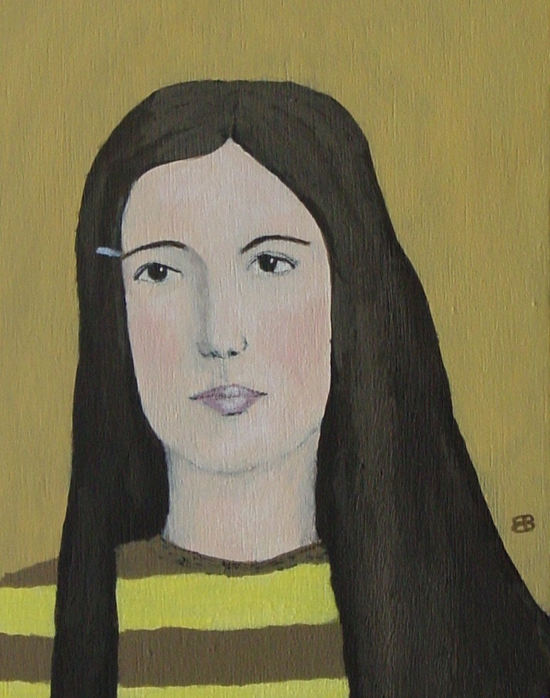 RESERVED - Peggy, Original Acrylic Painting