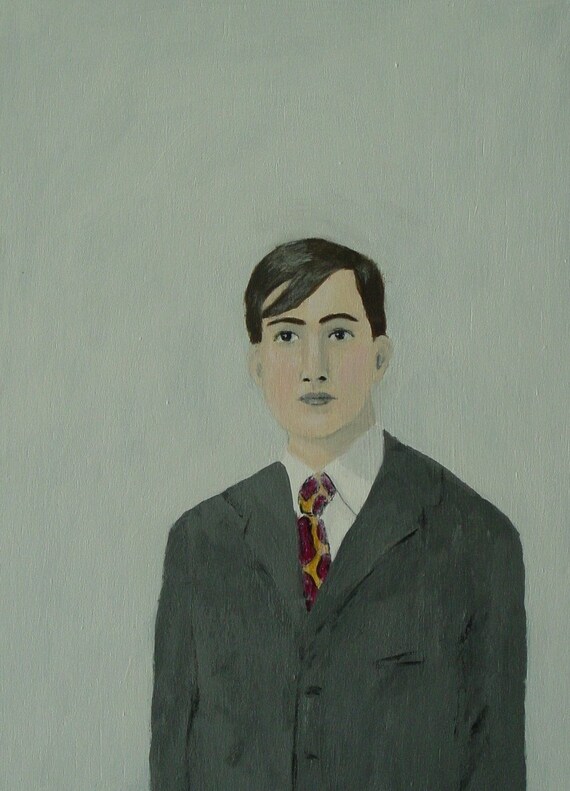 A man with strong eyes, Limited Edition Print