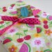 SALE Large - Yummy Fruit Flannel Receiving Blanket or Nursing Cover