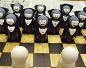 Vampires Versus Mummies Checker Game