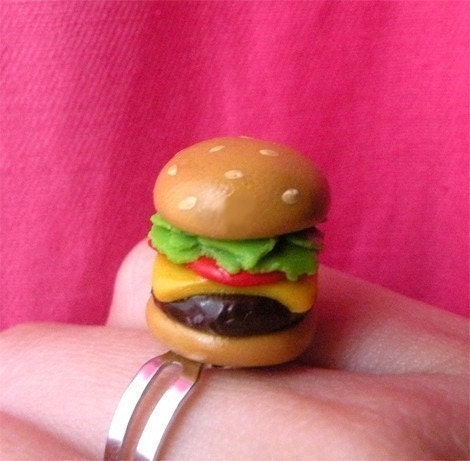 Yummy Handmade Burger Ring