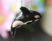 Beautiful Orca Whale Necklace