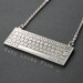 Keyboard Necklace for Computer Nerd