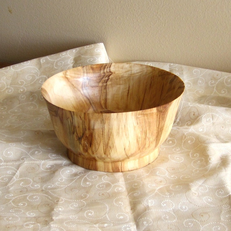River Birch Wood Bowl 333 by thequilthaus on Etsy