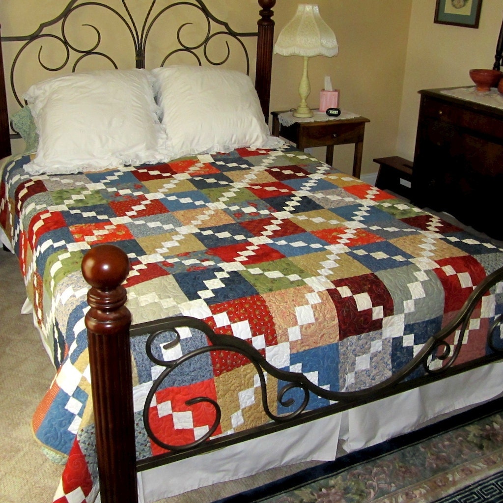Stepping Stones Queen Quilt