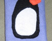 Penguin on Blue Tissue Cozy