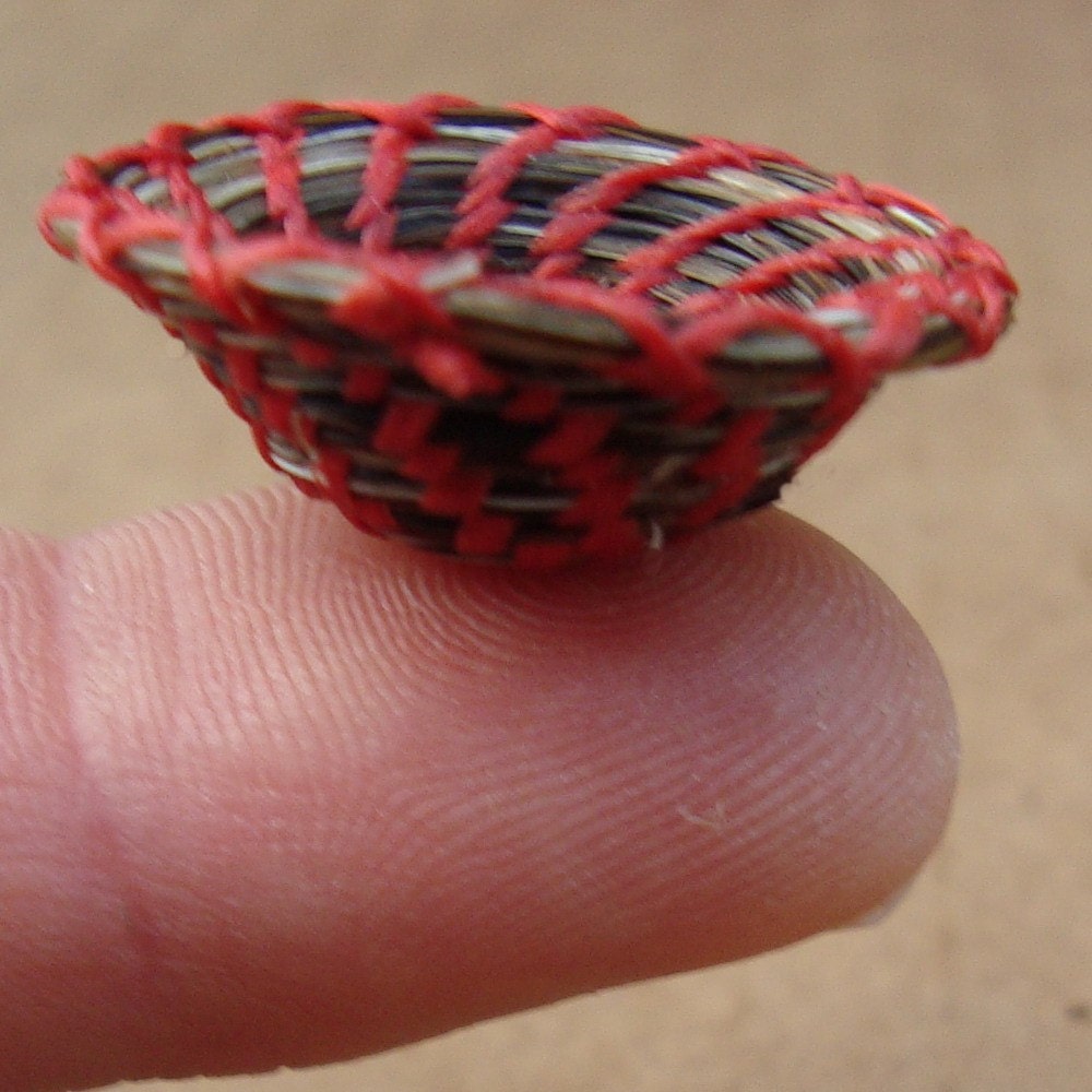 Basket Bowl Tiny Horsehair