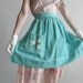 vintage Robin's Egg handpainted apron