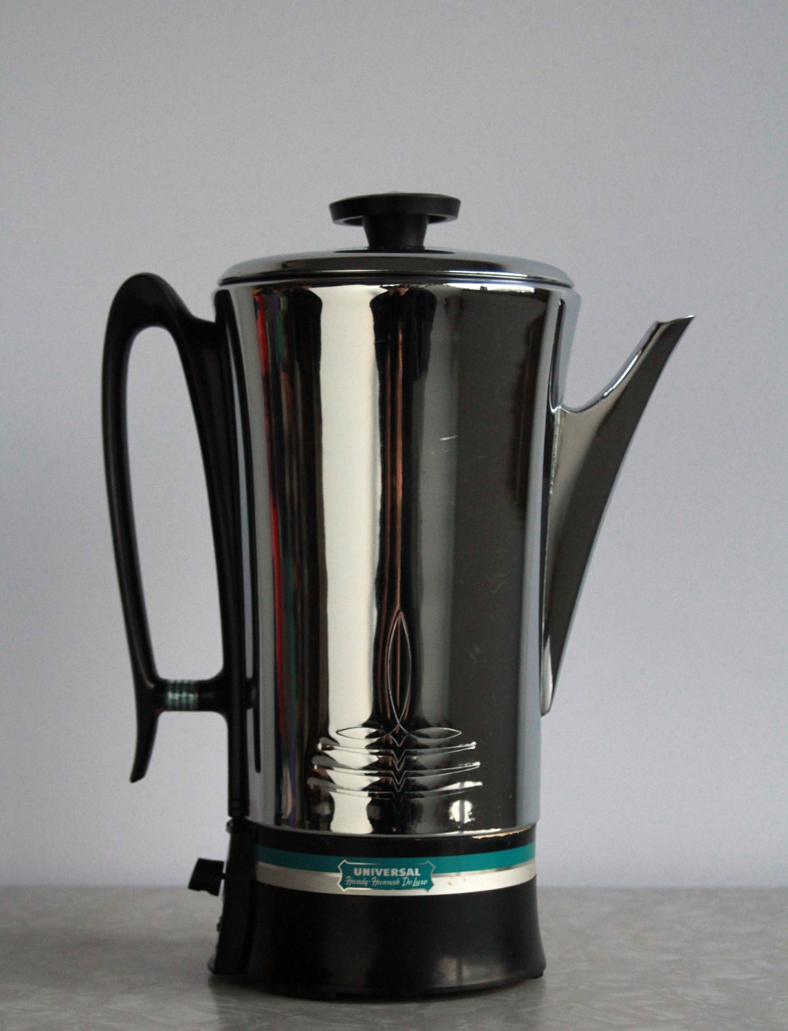 Vintage CoffeeMatic Percolator . 1950s Coffee Pot . by VeraVague