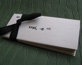 Vintage French Vocabulary Cards by Vis-Ed. Perfect for Gift Tags