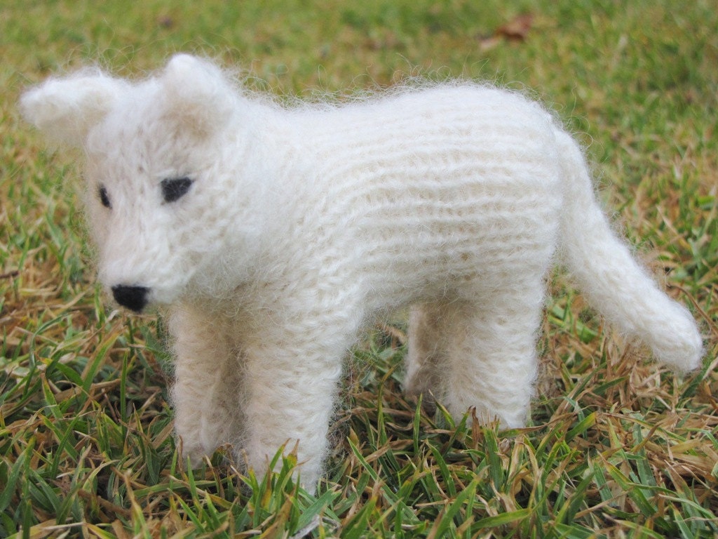 Spirit the White Wolf, Pattern, PDF
