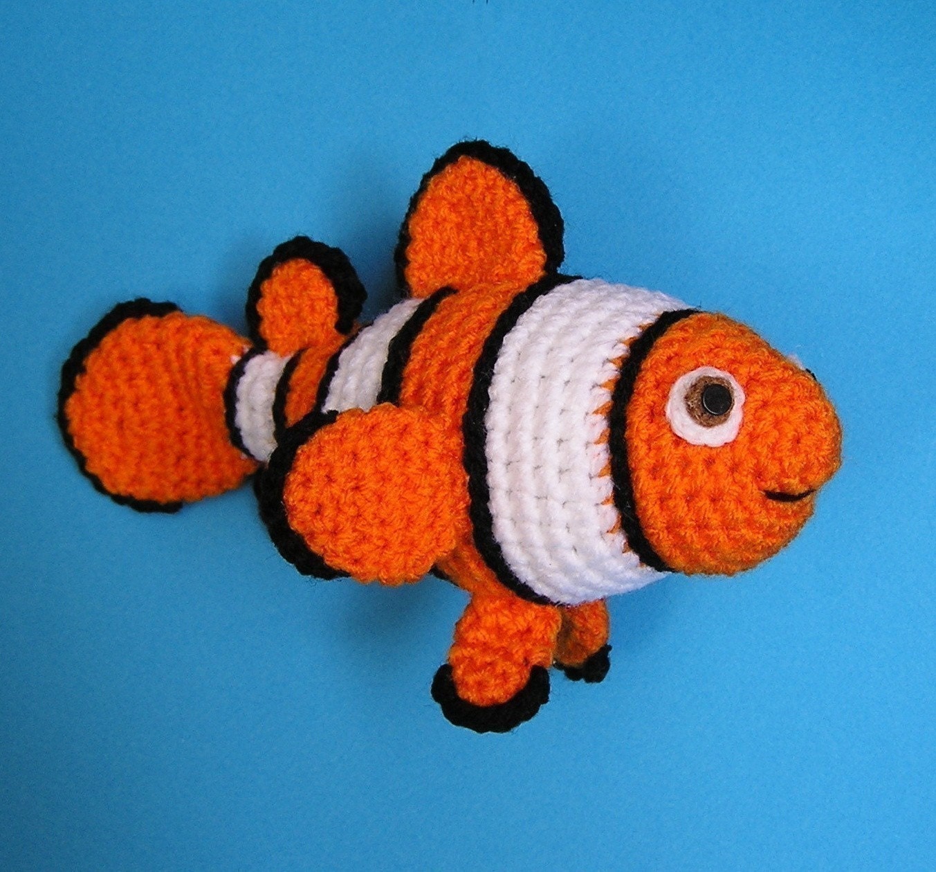 PDF Crochet Pattern CLOWN FISH