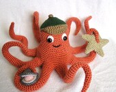 PDF Crochet Pattern OLLIE OCTOPUS